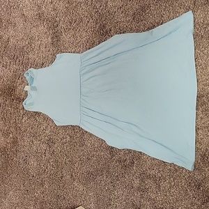 Light blue dress